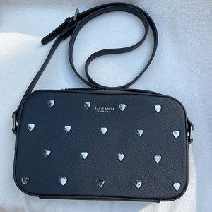LaBante London Wren Black Vegan Crossbody